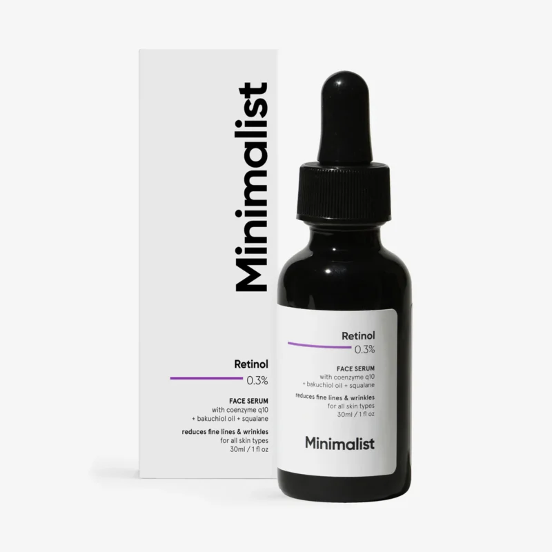 Buy Minimalist Retinol 0.3% Face Serum in Nepal from Beautix Nepal. Beginner-friendly retinol serum for smoother, clearer-looking skin.