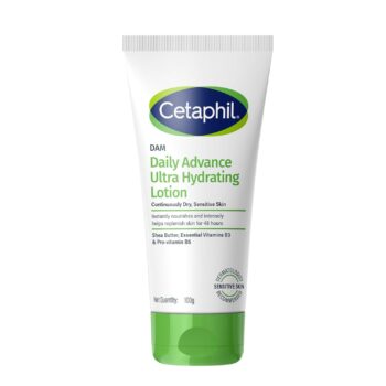 Gently hydrate dry skin with Cetaphil Moisturising Cream 80 gm. Available in Nepal at Beautix Nepal for sensitive, soft, and smooth skin.