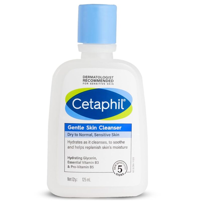Buy Cetaphil Face Wash Gentle Skin Cleanser 125 ml at Beautix Nepal. Gentle, mild, and perfect for sensitive skin. Fast delivery across Nepal.