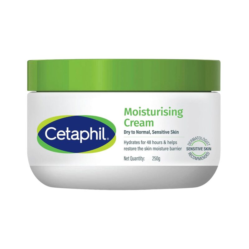 Buy Cetaphil Moisturising Cream 250g in Nepal for dry, sensitive skin. 100% authentic at Beautix Nepal with fast delivery.