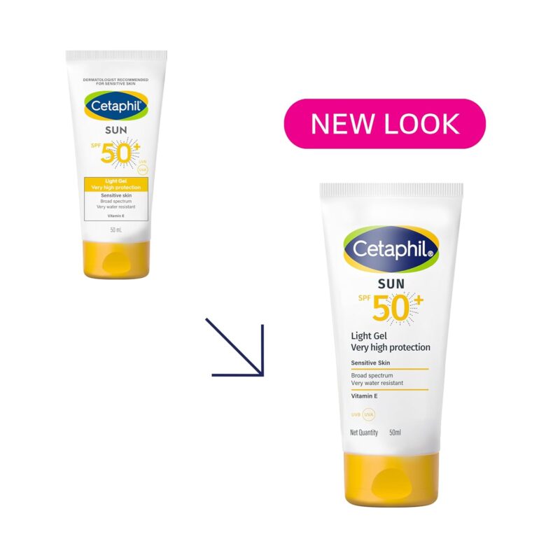 Buy Cetaphil Sun SPF 50 Light Gel in Nepal at Beautix Nepal. Lightweight, non-greasy sunscreen for oily & sensitive skin. Fast delivery.