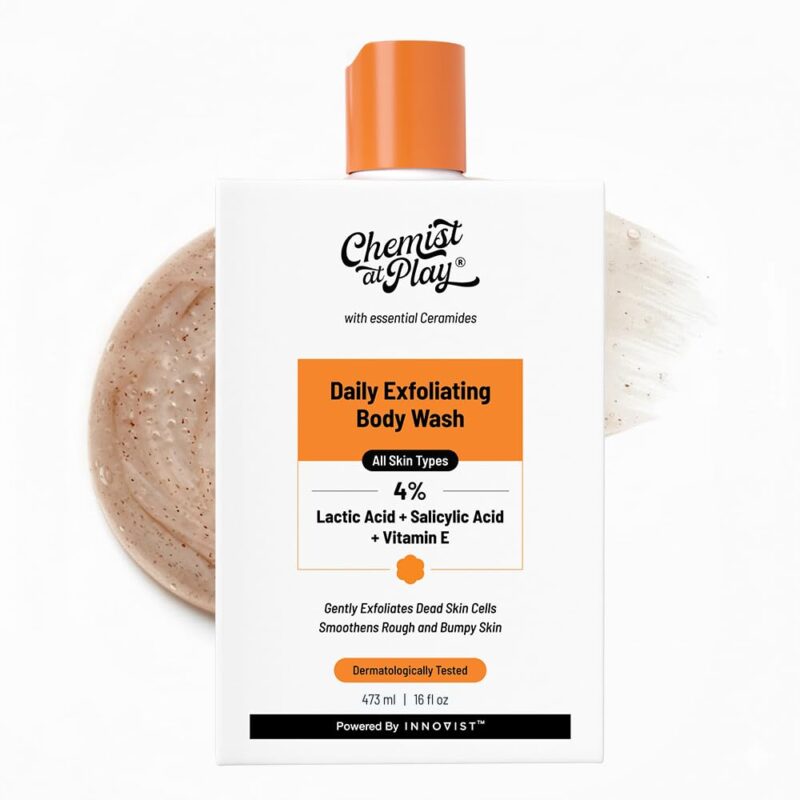 Buy Chemist At Play Exfoliating Body Wash in Nepal for smooth, clear skin. 100% authentic at Beautix Nepal with fast delivery.