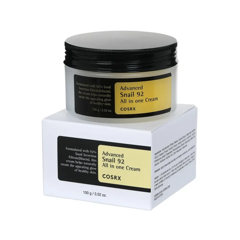Buy Cosrx Advanced Snail 92 Cream in Nepal at Beautix Nepal. Hydrating snail mucin moisturizer for repair, glow, and healthy skin.
