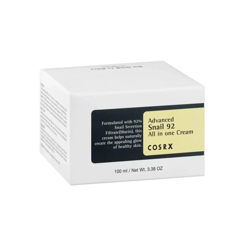 Buy Cosrx Advanced Snail 92 Cream in Nepal at Beautix Nepal. Hydrating snail mucin moisturizer for repair, glow, and healthy skin.