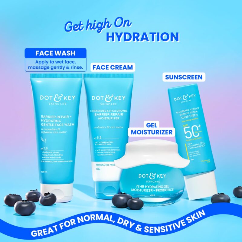 Buy Dot & Key Barrier Repair Face Wash in Nepal at Beautix Nepal. Gentle hydrating cleanser with ceramides for soft, healthy skin.