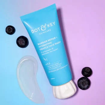 Buy Dot & Key Barrier Repair Face Wash in Nepal at Beautix Nepal. Gentle hydrating cleanser with ceramides for soft, healthy skin.