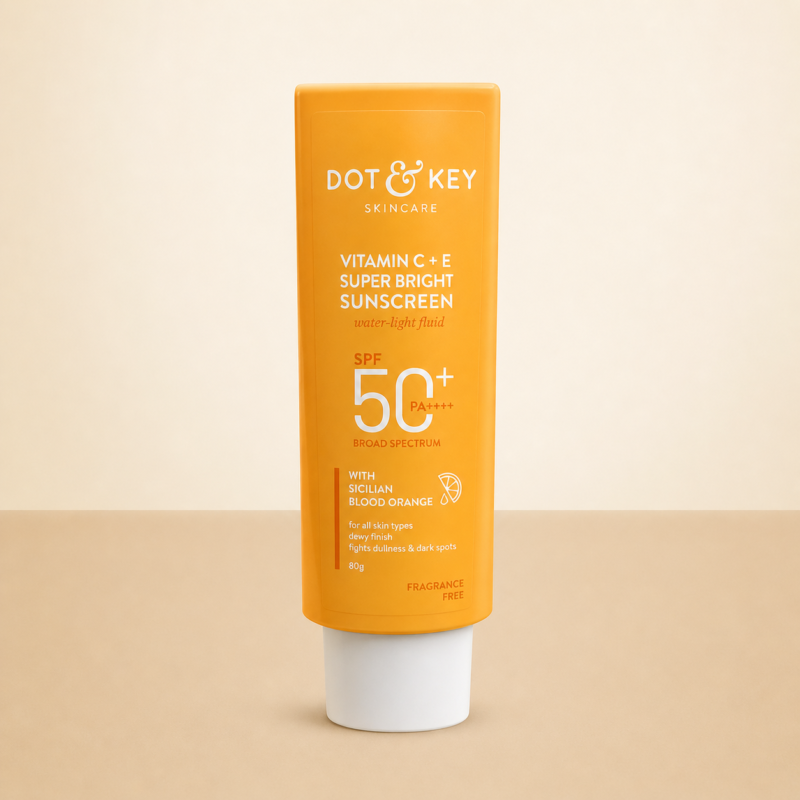 Buy Dot & Key Vitamin C SPF 50+ Sunscreen in Nepal from Beautix Nepal. Brightening, lightweight, no white cast. Fast delivery available.