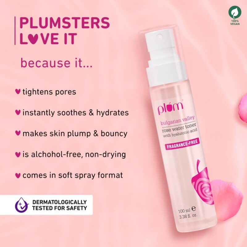 Hydrate and refresh your skin with Plum Rose Water Toner. Available at Beautix Nepal – perfect daily toner for all skin types in Nepal.