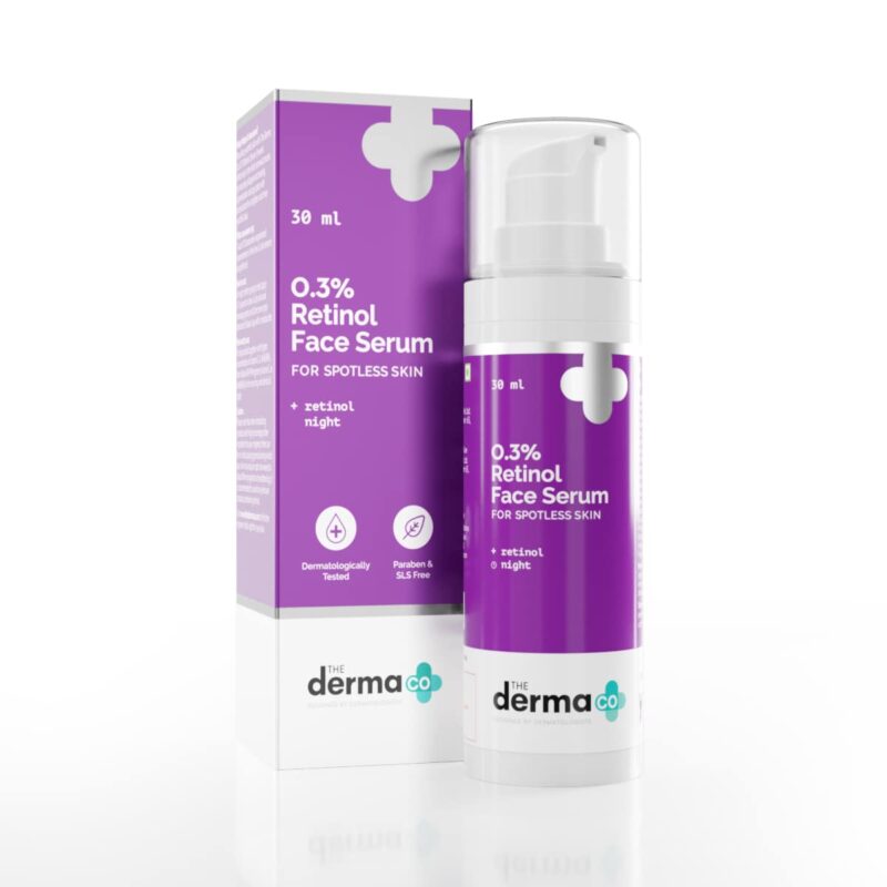 Buy The Derma Co. 0.3% Retinol Serum in Nepal from Beautix Nepal. Reduce fine lines, dark spots and improve skin texture. 100% authentic.