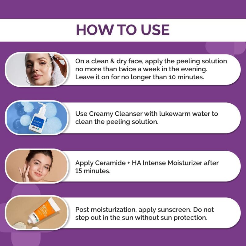 Gentle 15% AHA + 1% BHA peeling solution by The Derma Co. for smooth, radiant skin. Available at Beautix Nepal with fast delivery.