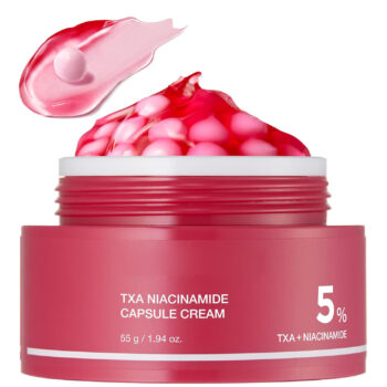 Buy medicube TXA+Niacinamide Capsule Cream in Nepal at Beautix Nepal. Brighten uneven skin tone & hydrate with Korean skincare innovation.