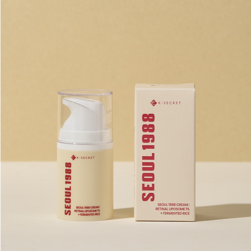 K secret Seoul 1988 Cream with Retinal 1% + Fermented Rice for smooth, radiant skin. Available at Beautix Nepal with fast local delivery.