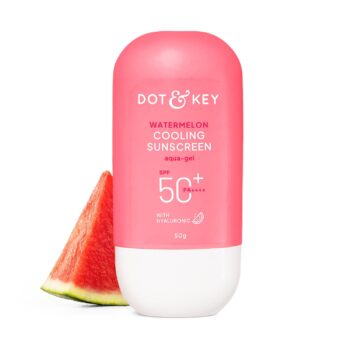Buy Dot & Key Watermelon Cooling Sunscreen SPF50+ in Nepal. Lightweight, hydrating sun protection. 100% original at Beautix Nepal.