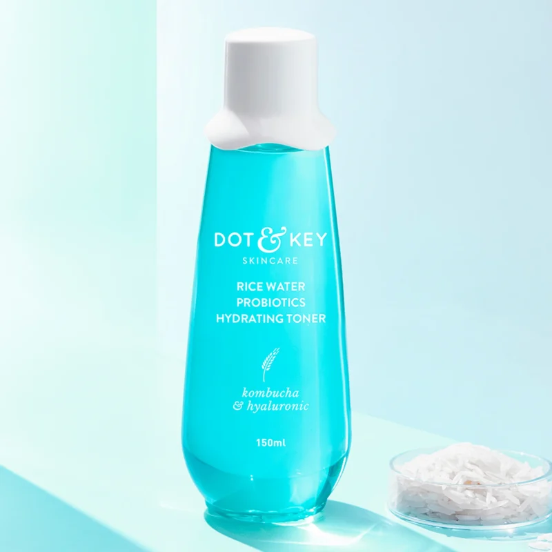 Buy Dot & Key Blueberry Hydrate Toner in Nepal from Beautix Nepal. Rice water + probiotics toner for hydrated, smooth skin.