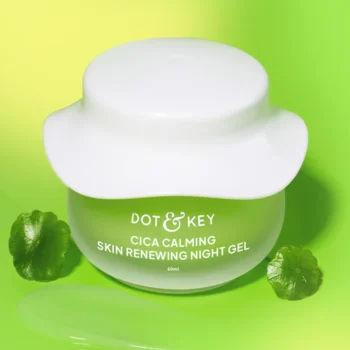 Buy Dot & Key CICA Calming Night Gel in Nepal from Beautix Nepal. Lightweight overnight care for oily, acne-prone skin.
