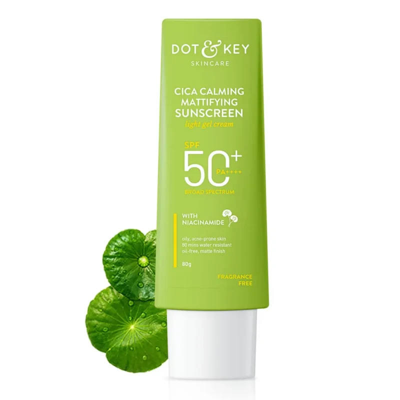 Buy Dot & Key CICA Sunscreen SPF50 in Nepal. Oil-control, lightweight sun protection. 100% original at Beautix Nepal with COD.