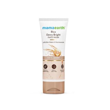 Buy Mamaearth Rice Face Wash in Nepal for bright, soft skin. 100% original at Beautix Nepal with fast delivery & COD available.