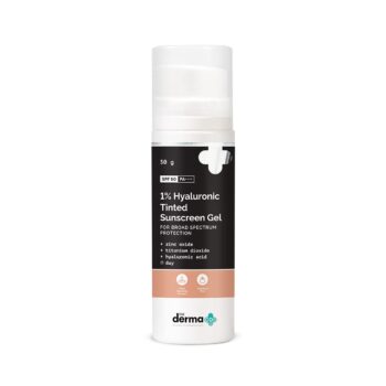 Buy Derma Co Tinted Sunscreen SPF 60 in Nepal with PA++++ protection. Lightweight hydrating formula available at Beautix Nepal.