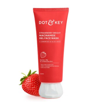 Buy Dot & Key Strawberry Bright Niacinamide Gel Face Wash 100ml in Nepal from Beautix Nepal. Genuine product with fast delivery across Nepal.
