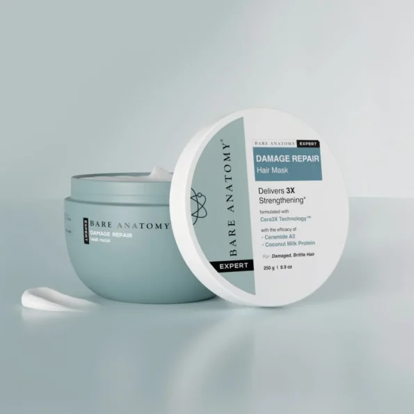 Buy Bare Anatomy Damage Repair Hair Mask 250g in Nepal. Condition dry, rough and damaged-looking hair with genuine products from Beautix Nepal.
