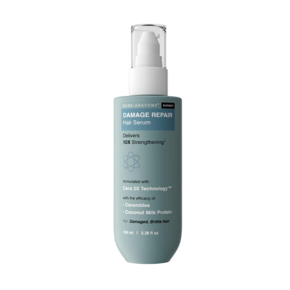 Buy Bare Anatomy Damage Repair Hair Serum 100ml in Nepal. Smooth frizz and improve hair manageability with genuine products from Beautix Nepal.