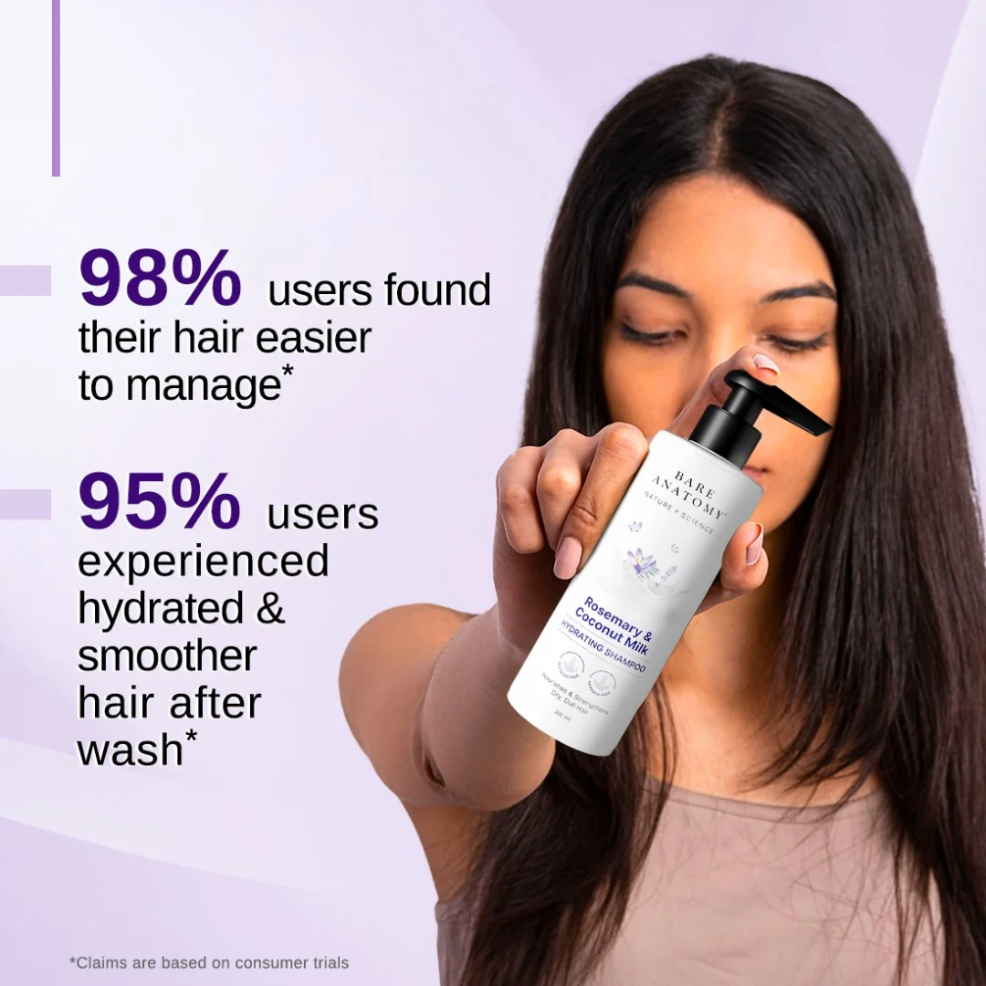 Bare Anatomy Rosemary & Coconut Milk Shampoo & Conditioner (7) Bare Anatomy Rosemary & Coconut Milk Shampoo 200ml & Conditioner 150ml - image 5
