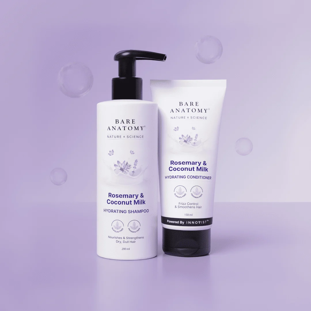 Bare Anatomy Rosemary & Coconut Milk Shampoo & Conditioner (8) Bare Anatomy Rosemary & Coconut Milk Shampoo 200ml & Conditioner 150ml - image 4