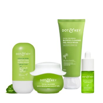 Dot & Key CICA Facewash Serum Sunscreen & Night Gel. COD Available