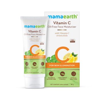 Buy Mamaearth Vitamin C Oil-Free Moisturizer 80g in Nepal from Beautix Nepal. Lightweight oil-free hydration for soft, smooth and brighter-looking skin.