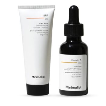 Minimalist 10% Vitamin C & Sunscreen SPF 50