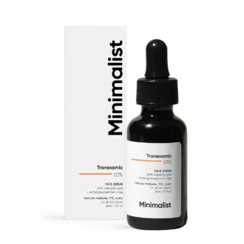 Buy Minimalist 3% Tranexamic Acid Serum in Nepal from Beautix Nepal. Target dark spots and uneven-looking skin tone with a lightweight serum.
