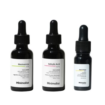TARGETED SKINCARE TRIO: 10% Niacinamide, 2% Salicylic Acid and 2% Alpha Arbutin for a balanced, clearer-looking complexion. 10% NIACINAMIDE + ZINC: Helps control excess oil and supports smoother, more balanced-looking skin. 2% SALICYLIC ACID: Helps exfoliate, unclog pores and remove excess oil and buildup for refined-looking skin. 2% ALPHA ARBUTIN: Helps improve the appearance of dark spots, pigmentation, blemishes and uneven-looking skin tone. COMPLETE ROUTINE: A targeted combination for oil control, pore care and dark spot care in one convenient bundle.