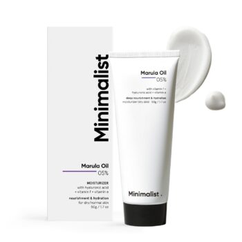 Buy Marula Oil 5% Face Moisturizer 50g in Nepal from Beautix Nepal. Nourishing daily moisturizer for soft, hydrated and comfortable-looking skin.