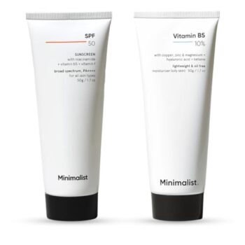 Minimalist Moisturizer & Sunscreen
