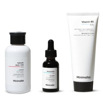 Minimalist Salicylic Acid +LHA Cleanser Moisturizer & Salicylic Acid Serum 1 (1)