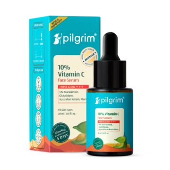Buy Pilgrim 10% Vitamin C Serum 30ml in Nepal from Beautix Nepal. A lightweight Vitamin C serum for brighter, radiant-looking skin.