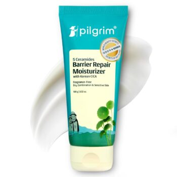 Buy Pilgrim 5 Ceramides Moisturizer for Face 100g in Nepal from Beautix Nepal. Daily hydration with ceramides for soft, smooth, comfortable-looking skin.