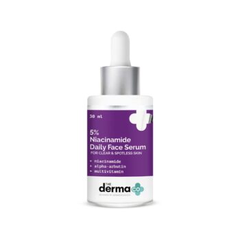 Buy The Derma Co 5% Niacinamide Daily Face Serum 30ml in Nepal from Beautix Nepal. Lightweight serum for pores, oil control and even-looking skin.