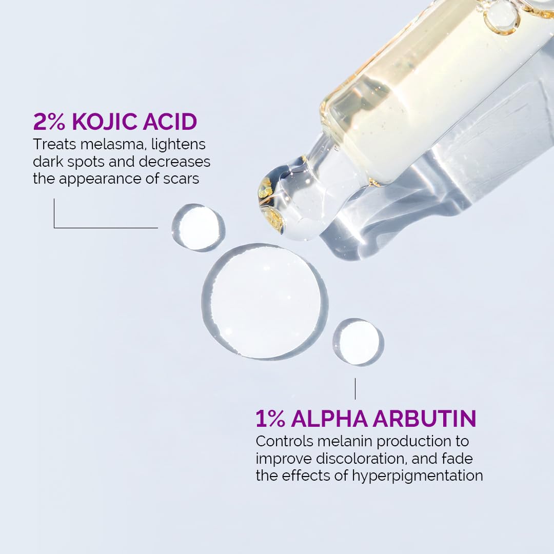 The Derma Co. Kojic Acid 30ml (7) Buy The Derma Co 2% Kojic Acid Face Serum 30ml in Nepal from Beautix Nepal. Helps target dark spots, pigmentation and uneven-looking skin tone.