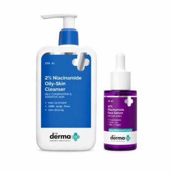 The Derma Co. Niacinamide Cleanser & Serum