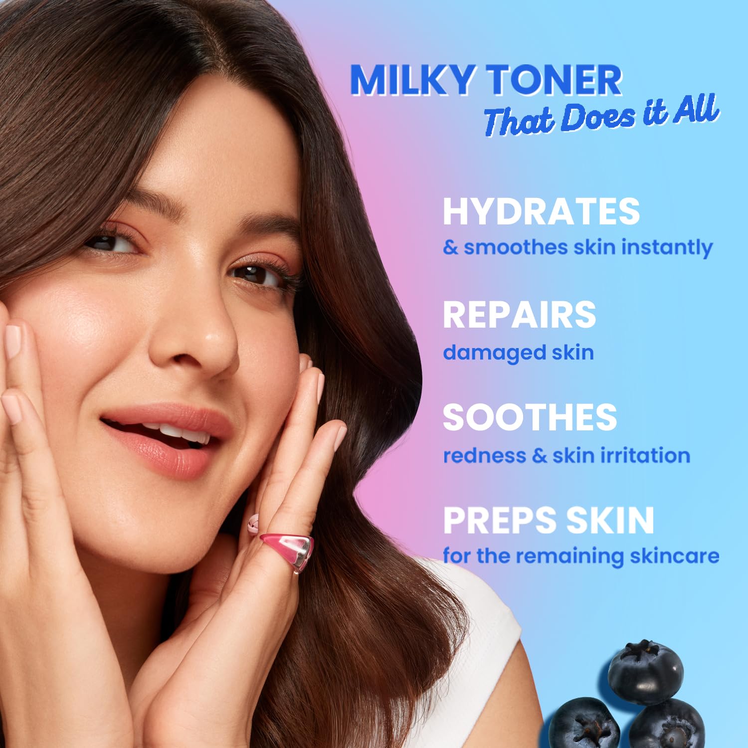 Dot & Key Blueberry Hydrate Barrier Repair Milky Toner 150ml (1) Shop Dot & Key Blueberry Hydrate Barrier Repair Milky Toner 150ml at Beautix Nepal. COD available with delivery across Nepal.